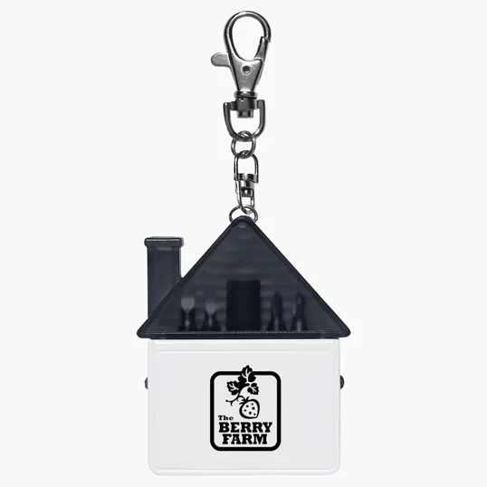 House Shape Tool Kit Keychain — view 2