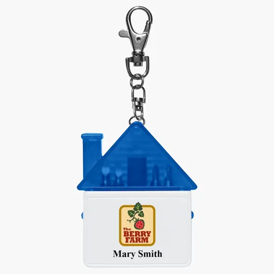 House Shape Tool Kit Keychain — view 3
