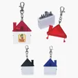 House Shape Tool Kit Keychain — view 5