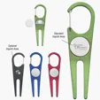 Aluminum Divot Tool with Magnetic Ball Marker