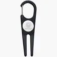 Aluminum Divot Tool with Magnetic Ball Marker — view 2