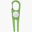 Aluminum Divot Tool with Magnetic Ball Marker — view 4