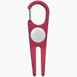 Aluminum Divot Tool with Magnetic Ball Marker — view 5