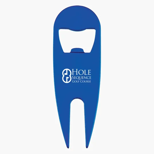 Aluminum Divot Tool With Bottle Opener
