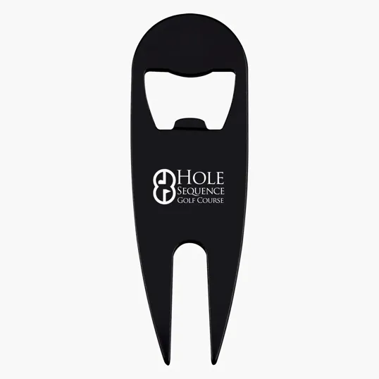 Aluminum Divot Tool With Bottle Opener — view 2