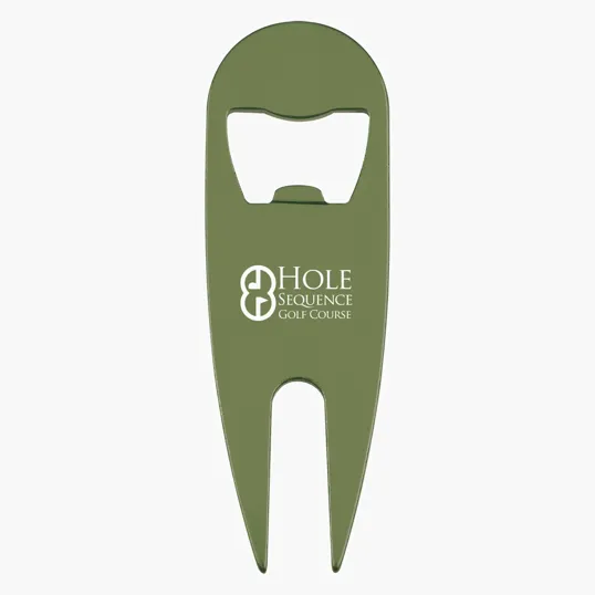 Aluminum Divot Tool With Bottle Opener — view 4