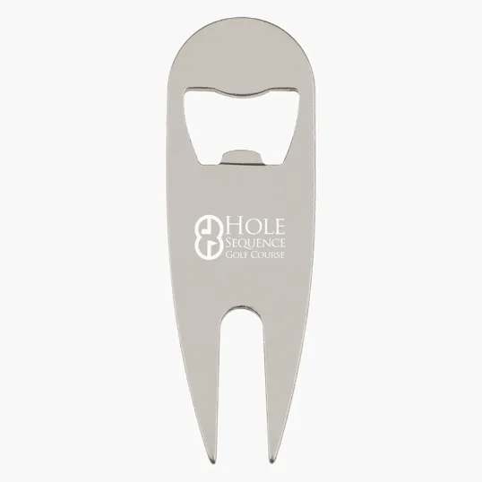 Aluminum Divot Tool With Bottle Opener — view 6