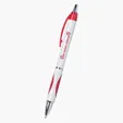 Sassy Plunger Action Pen with Rubber Grip — view 6