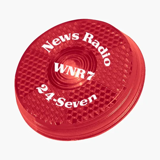 Round Blinking Light with Back Clip — view 6