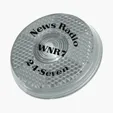 Round Blinking Light with Back Clip — view 3