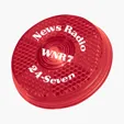 Round Blinking Light with Back Clip — view 6