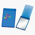 Travel Vanity Mirror With Stand — view 3