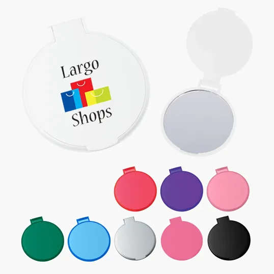 Compact Mirror, 2.25" Circular Plastic — view 2