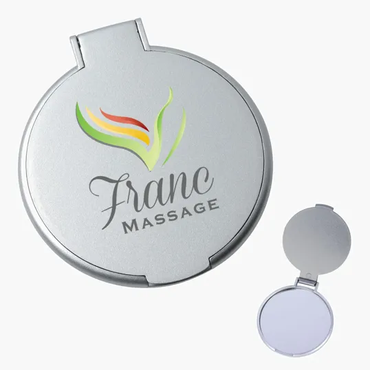 Compact Mirror, 2.25" Circular Plastic — view 4