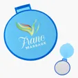 Compact Mirror, 2.25" Circular Plastic — view 5