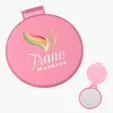 Compact Mirror, 2.25" Circular Plastic — view 7