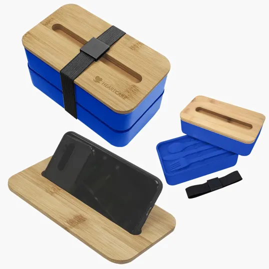 Stackable Bento Box with Phone Stand — view 2