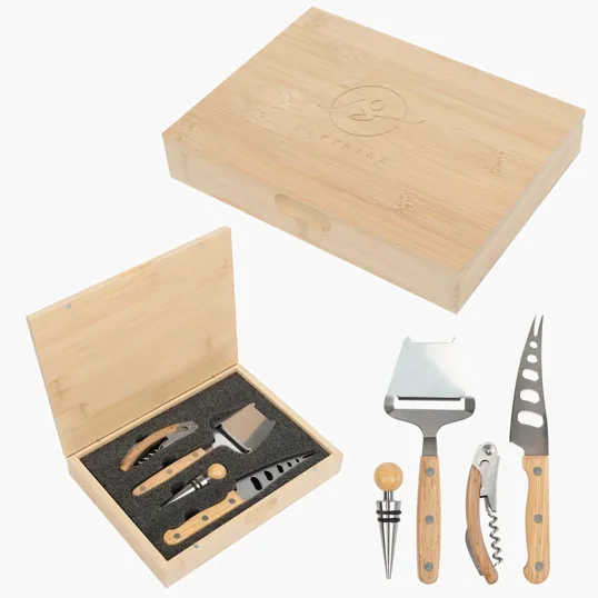 Perfect Pairing Wine & Cheese Knife Set