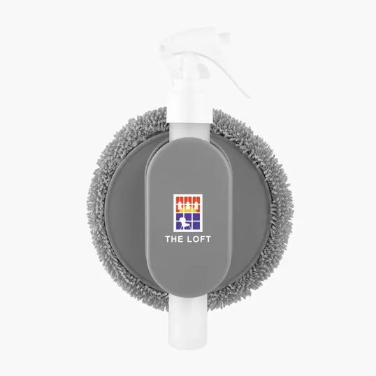 All-In-One Refillable Spray Bottle & Cleaning Cloth — view 2