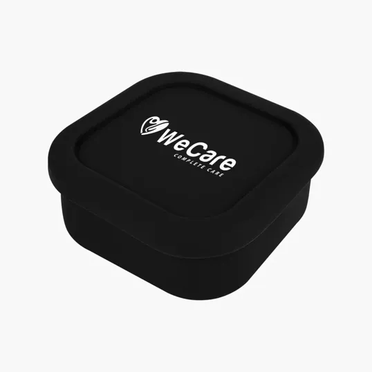 Square Silicone Food Container — view 2