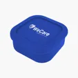 Square Silicone Food Container — view 3