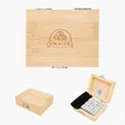 Whiskey Stone Ice Cubes in FSC® Bamboo Box