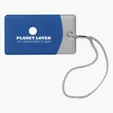Mod Vinyl Luggage Tag with Nylon Strap — view 6