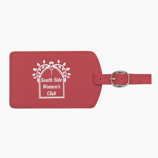 PVC Luggage Tag with Adjustable Strap — view 3