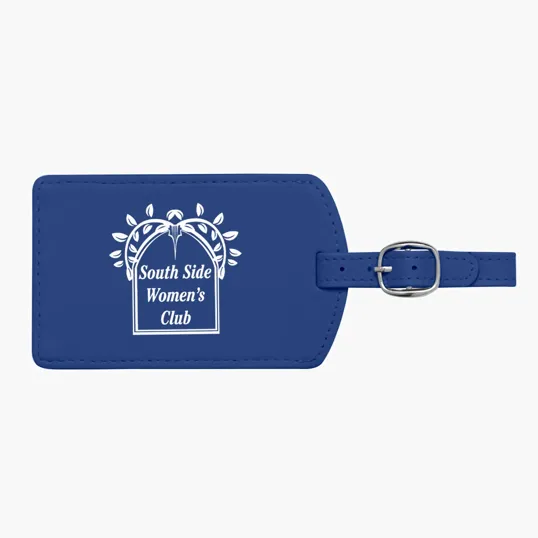PVC Luggage Tag with Adjustable Strap — view 4