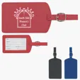 PVC Luggage Tag with Adjustable Strap