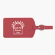PVC Luggage Tag with Adjustable Strap — view 3
