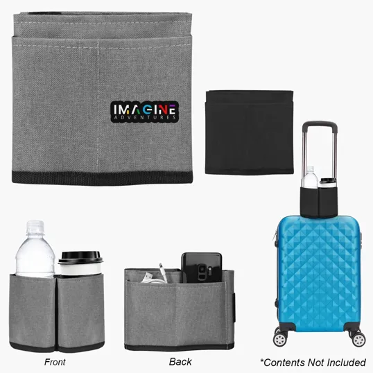 rPET Travel Luggage Beverage Caddy — view 3