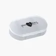 Oval Shape Pill Holder with 3 Compartments — view 3