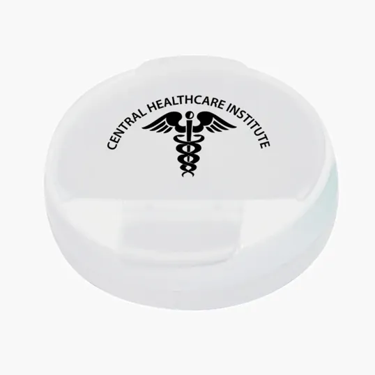 Round Pill Holder with 4 Compartments — view 3