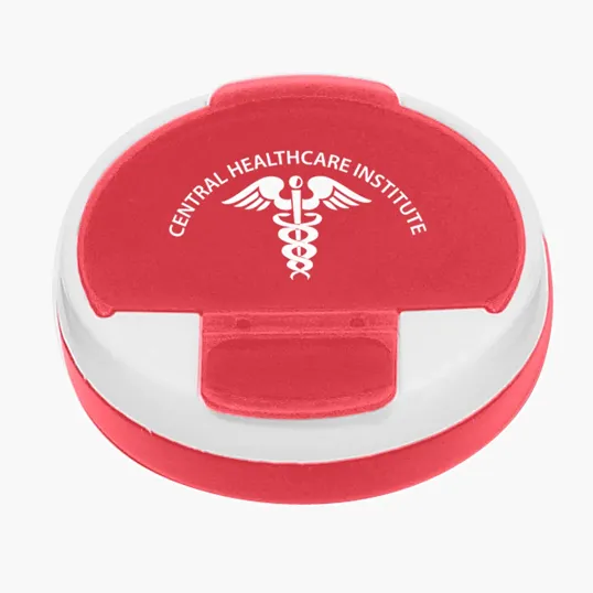 Round Pill Holder with 4 Compartments — view 6