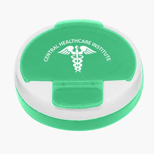 Round Pill Holder with 4 Compartments — view 4