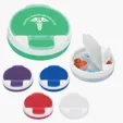 Round Pill Holder with 4 Compartments