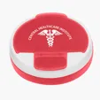 Round Pill Holder with 4 Compartments — view 6
