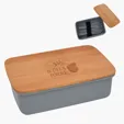 Wheat Lunch Set with Bamboo Lid — view 3
