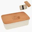 Wheat Lunch Set with Bamboo Lid — view 4