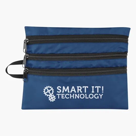Tech Accessory Travel Bag with Ripstop Polyester — view 10