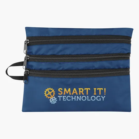 Tech Accessory Travel Bag with Ripstop Polyester — view 5