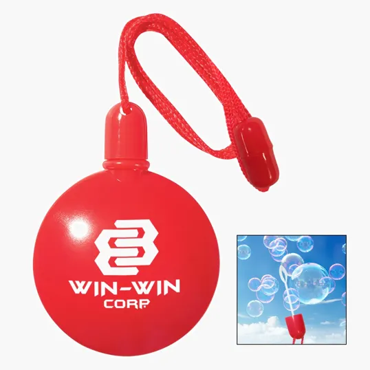 Round Bubble Dispenser with Breakaway Neck Cord — view 3