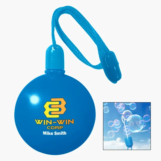 Round Bubble Dispenser with Breakaway Neck Cord — view 5