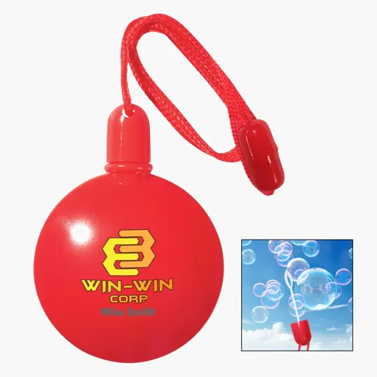 Round Bubble Dispenser with Breakaway Neck Cord — view 7