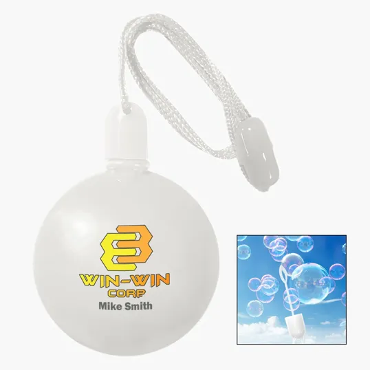 Round Bubble Dispenser with Breakaway Neck Cord — view 8