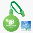 Round Bubble Dispenser with Breakaway Neck Cord — view 2