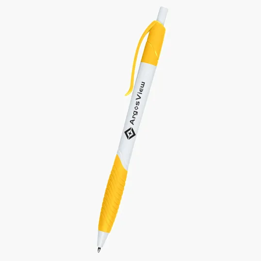 Jada Plastic Ballpoint Pen with Rubber Grip — view 3