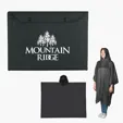 Adult PVC Poncho with Snap Pouch — view 2
