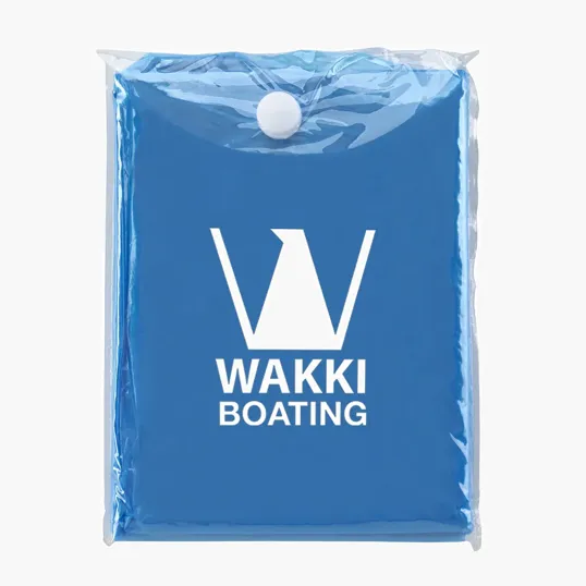 Disposable PE Poncho with PVC Carrying Pouch — view 2